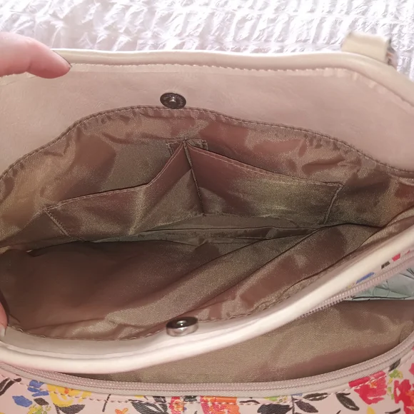 Multicolor Floral Women's Shoulder Bag - Picture 5 of 14